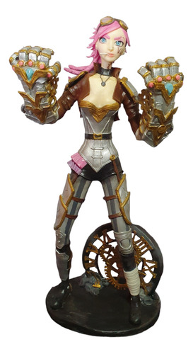 Vi - League Of Legends - Estatueta Figure Fan Art