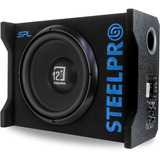 Subwoofer 12' Amplificado 1200 W Spl Alta Presión Steelpro