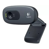 Web Cam Logitech C270 Hd 720p 3mp Com Microfone