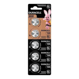 Duracell Cartela 5 Pilhas Bateria Dl2032 3v Lithium Moeda