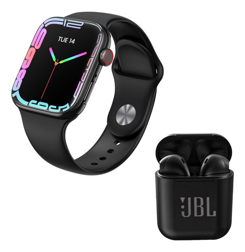 Smartwatch Iwo T900 Pro + Fone De Ouvido Sem Fio I12 Jbl