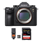 Sony Alpha A9 Mirrorless Digital Camara Body And Flash Kit