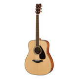 Guitarra Acústica Yamaha Fg/fgx Fg820 Para Diestros Natural Brillante