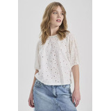 Blusa De Encaje Vitta Mujer Sweet