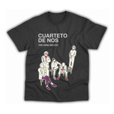 Camiseta Premium Dtf Rock Cuarteto De Nos 2024