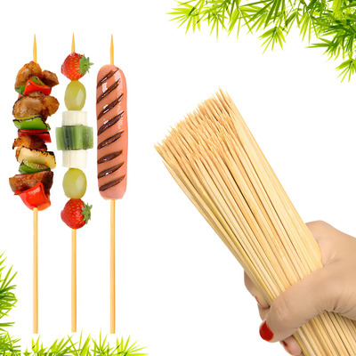 WISTKAMR Brochetas de Bambú 1000 Piezas 40cm Para Barbacoa y Manualidades | Envío gratis
