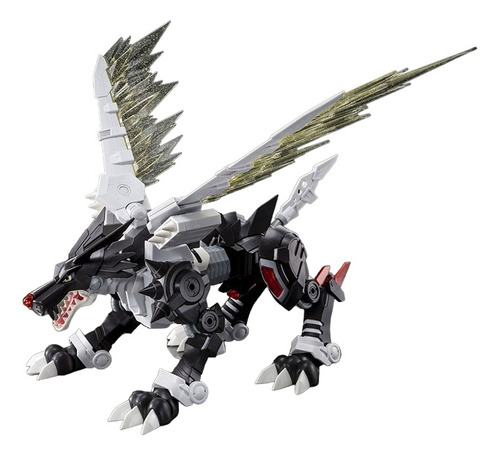 Blackmetalgarurumon Amplified Digimon Figure Rise Model Kit