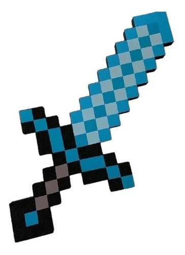 Espada Minecraft De Diamante - 45cm