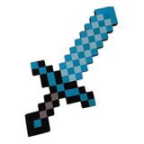 Espada Minecraft De Diamante - 45cm