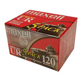 Maxell Audio Cassette Normal Bias Ur 120 Iec Tipo Eq 12...