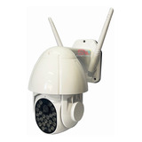 Cámara De Seguridad Yoosee Smartdata 8809 1080p Hd Wi-fi De 3 Mp, Color Blanco
