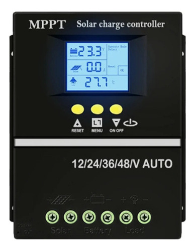 Para Solar Charge Controller 100a Mppt, Regulador, Max Entry