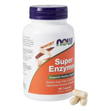 Now Super  Enzymes 90 Caps Lacrado
