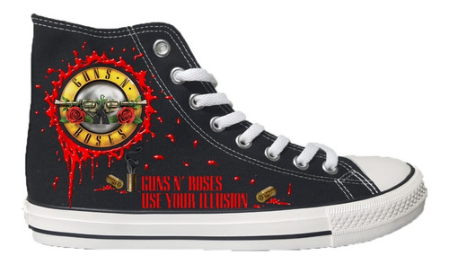 Zapatillas Estampadas Guns N Roses