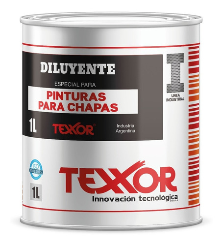 Diluyente Especial Para Chapa 1 Litro Texxor Pinturas