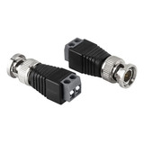 Conector Bnc Macho Com Borne Conex 1000 10 Peças Intelbras