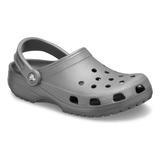 Zueco Crocs Classic Slate Unisex Gris