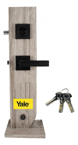 Cerradura Chapa Para Puerta Principal Elegante Yale Mx89580