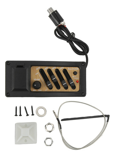 Preamplificador De Pastilla De Guitarra Acústica, Ecualizado