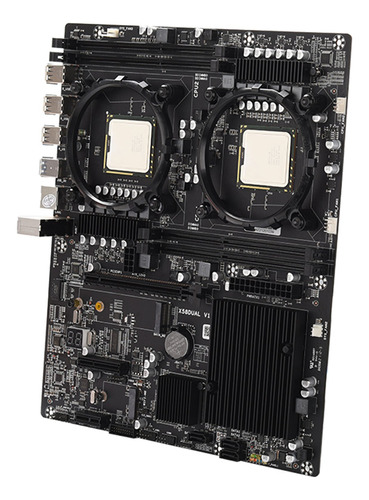 Placa Madre X58 Dual Lga1366 Placa Madre L5520 Ddr3 De 4 Can