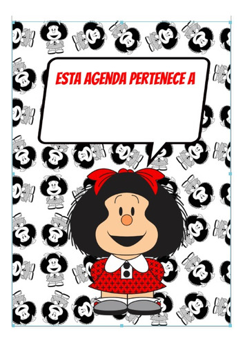 Mafalda Digital Software P/imprimir   Agendas, Seman A5 2024