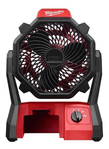 Ventilador De Obra Inalámbrico Y Eléctrico M18 Milwaukee Cantidad De Aspas 3 Color De La Estructura Rojo Color De Las Aspas Negro Material De Las Aspas Plástico