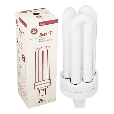 Lâmpada Fluor Compacta 26w 2 Pinos Quente 2700k Gx24d3 220v Branco Quente