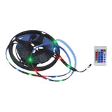 Tira Led Luz Rgb Decoracion De Interiores Con Control 5 Mts 