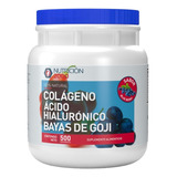 Colageno Con Acido Hialuronico Goji 500g Nutricion 2000 Sabor Blueberry