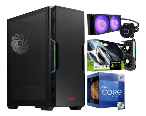 Pc Gamer Diseño Rtx 4060 Ti 16gb Intel I9 Ram 64gb 1tb 