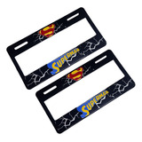 Porta Placas Superman Vw Kia Ford Chevrolet  Universal