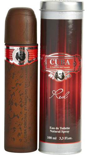 Cuba Paris Cuba Red Edt 100ml Parfums Des Champs