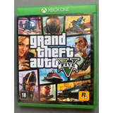 Jogo Gta 5 Grand Theft Auto V  E Encarte Xbox One 