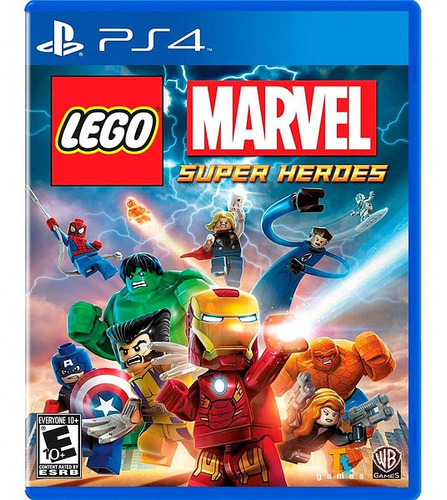 Juego Ps4 Lego Marvel Super Heroes Físico Electropc
