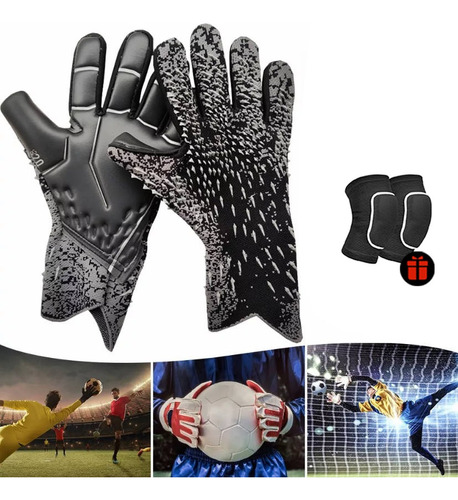 Antideslizante Los Guantes De Portero De Fútbol Respirables