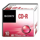 Cd-r Sony 48x 80min 700mb Con Estuche