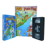 Peter Pan Vhs Con Cuento, Clásicos De Walt Disney Originales