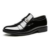 Zapatos Casuales 070 De Vestir Para Calzado Caballero Negro
