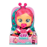 Muñeca Cry Babies Dressy Bebe Lloron Con Pelo Real Original