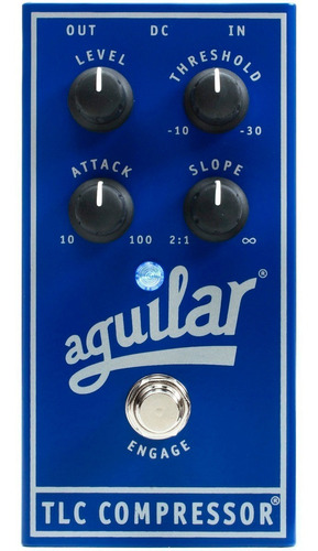 Pedal De Efeito Aguilar Tlc Compressor  Azul