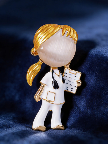 Prendedor Enfermera Broche Doctora Pin Enfermeria Medicina