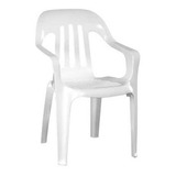 Silla Plástica Voss 2000 Fiesta Blanca Otero Hogar