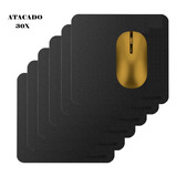 Kit 30 Mouse Pad 20 X 20 Tapete Mesa  + Porta Copo