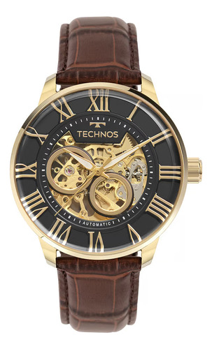 Relógio Technos Masculino Automático G3265at - Grande 46mm