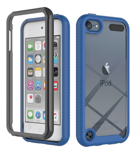 Funda Para iPhone iPod Touch 5, 6 Y 7 Con Protector De Panta