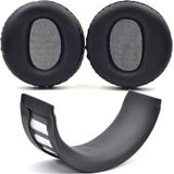 Almohadillas + Headband Para Sony Ps3 Ps4 Cechya-0080 Negro