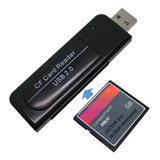 Lector Tarjetas Memoria Compact Flash Cf Adaptador Externo C