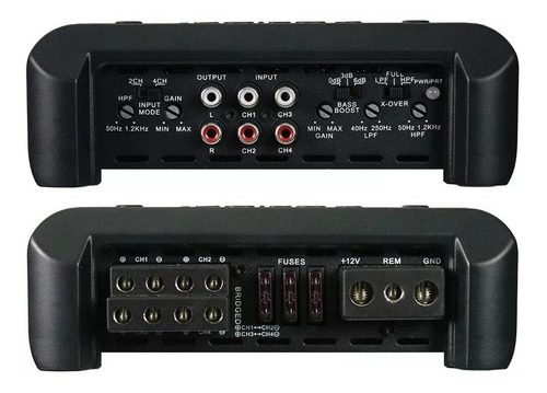 Amplificador Voz Orion 4 Canales  4500w Clase Ab Cbt4500.4