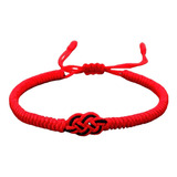 Pulsera Tibetana Proteccion Amuleto Budista Nudo Ajustable