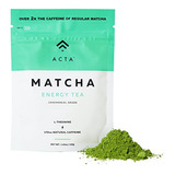 Acta Matcha Energy Tea 40 G, Mezcla Alta En Cafeína (170 Mg)